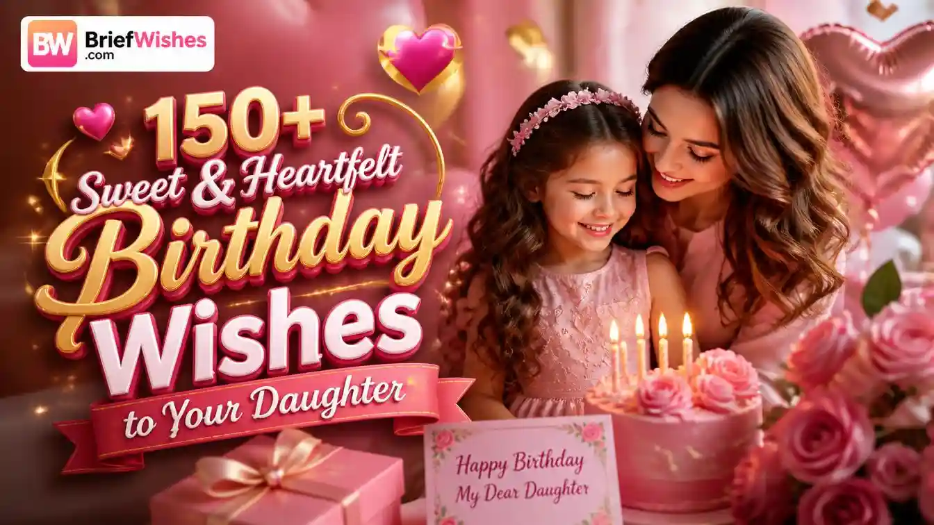 150+ Sweet & Heartfelt Birthday Wishes to Your Daughter