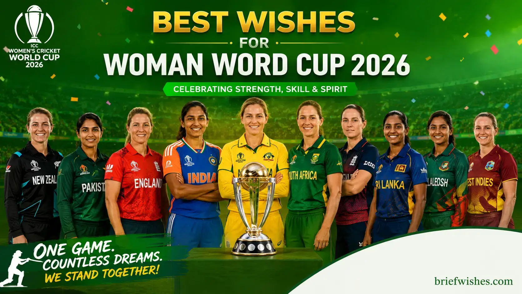 Best Wishes for Woman Word Cup 2026