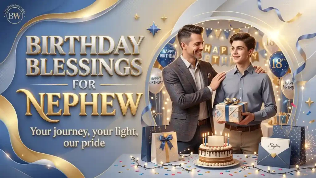 Birthday Blessings for Nephew 