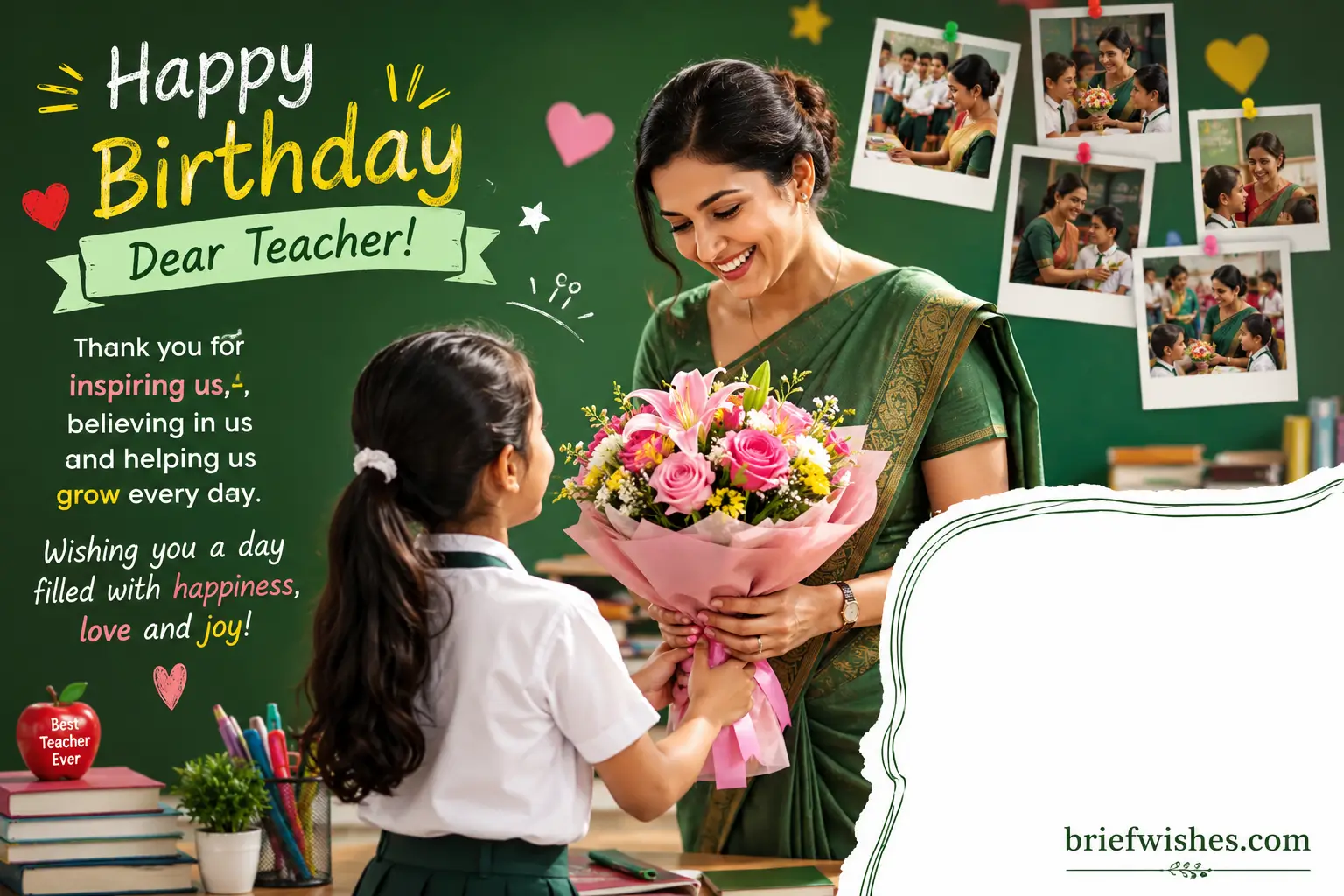Birthday Wishes for Teacher