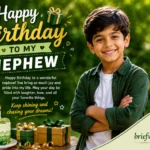 birthday wishes to my nephew