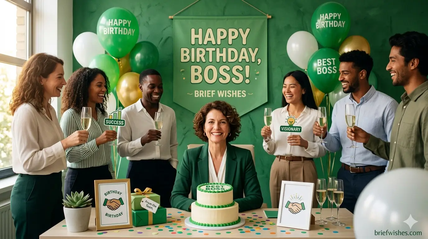 birthday wishes to your boss