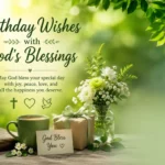 Birthday Wishes with God's Blessings