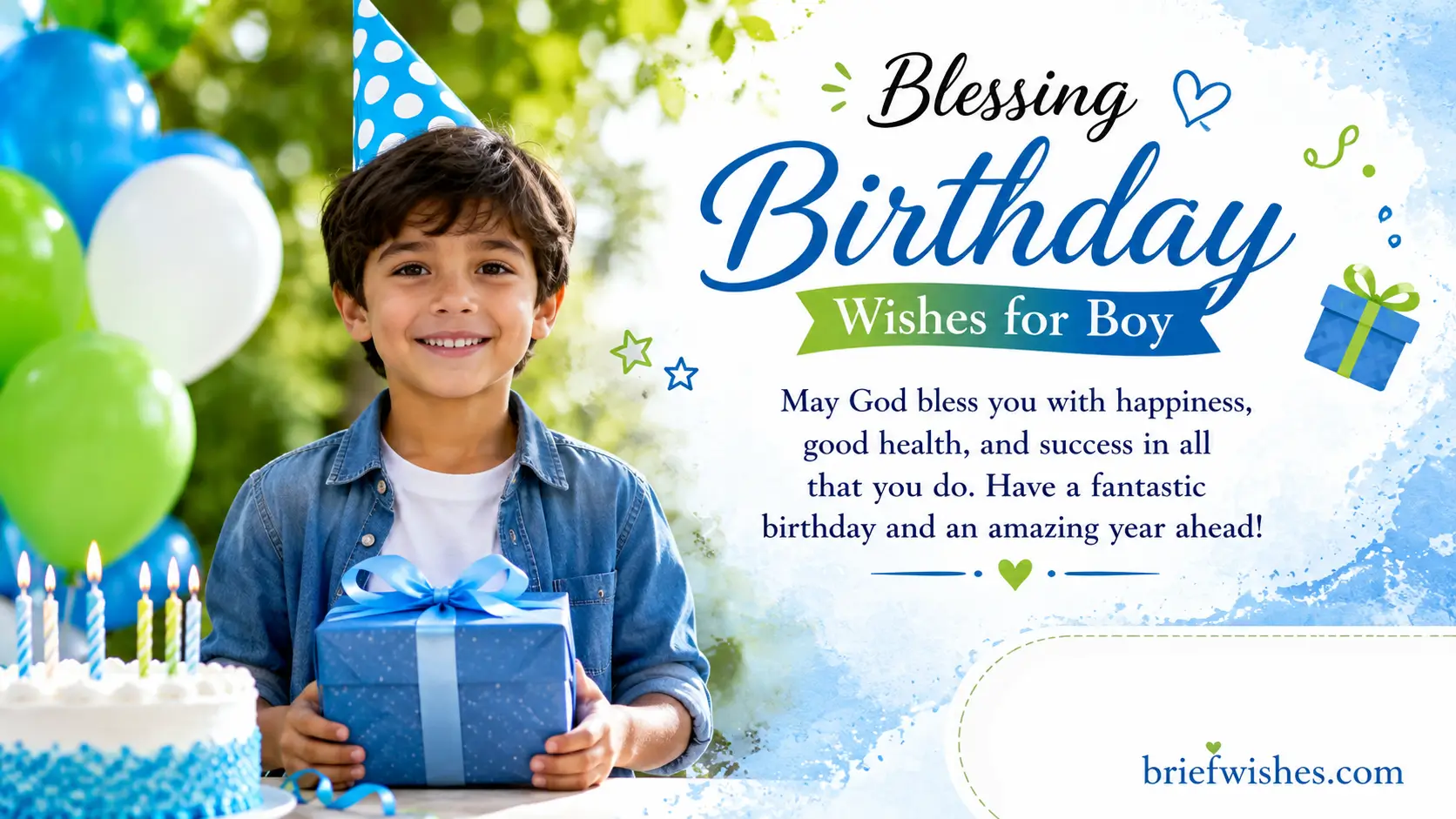 Short birthday wishes for boy