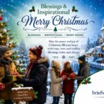 blessings inspirational merry Christmas wishes