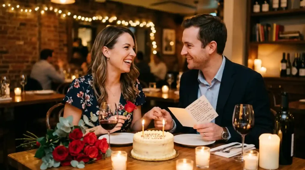 Celebration Birthday Wishes to Wife from Husband