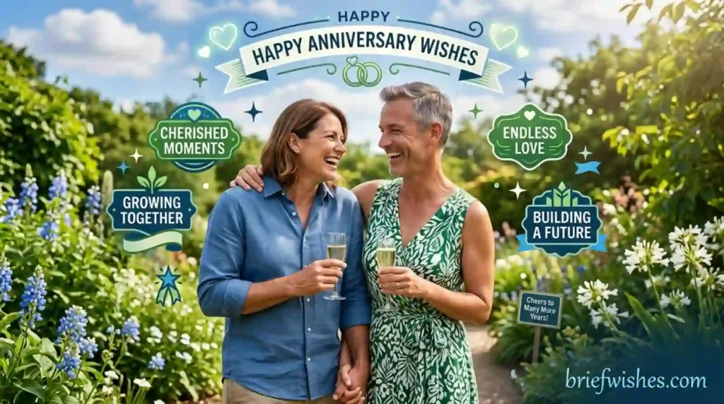 Celebration Couple Message Happy Anniversary Wishes