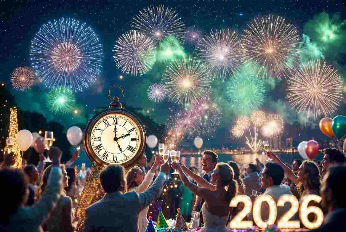 Celebration New Year's Evening 31 December