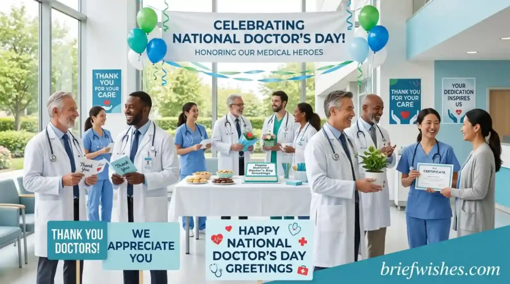 Celebration of National Doctor's Day Greetings