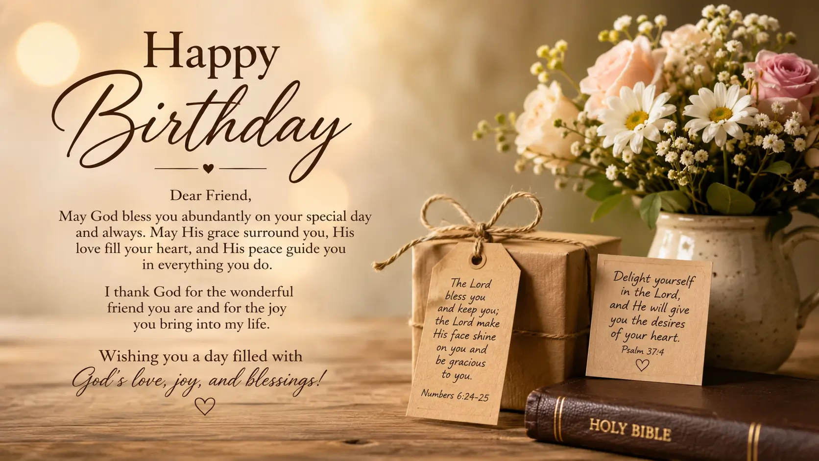 christian birthday wishes for a friend