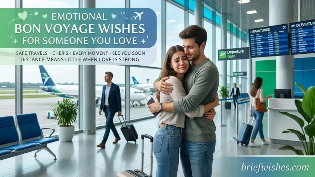  Emotional Bon Voyage Wishes for Someone You Love