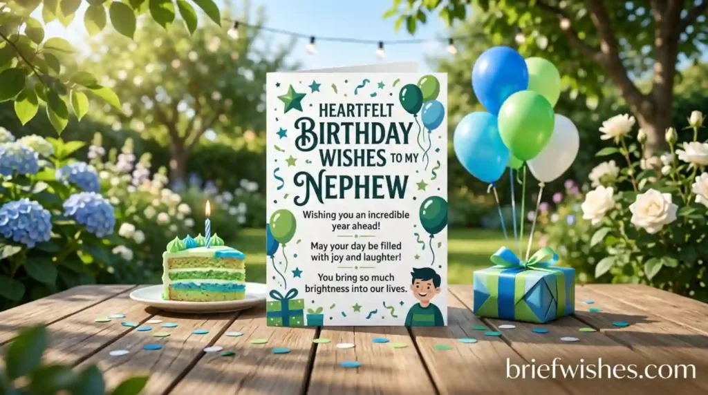 Funny Birthday Wishes to My Nephew