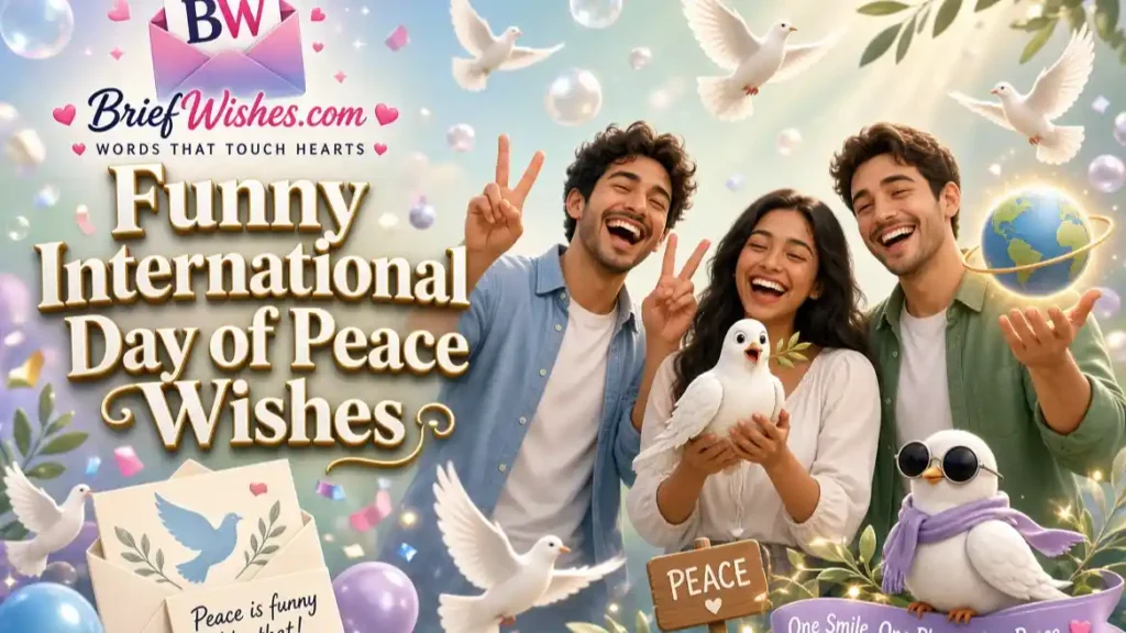 Funny International Day of Peace Wishes