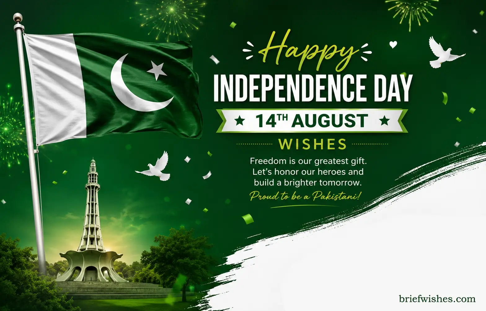 Happy Independence Day 14 of Aug. 2026