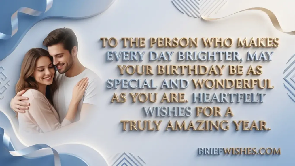 heart touching birthday wishes for special person