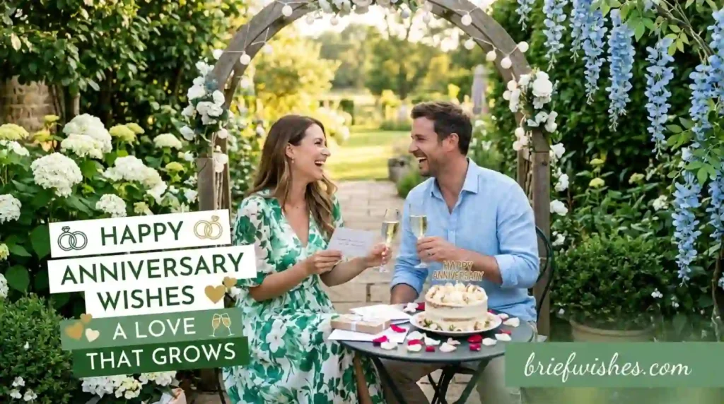 Heartfelt Couple Message Happy Anniversary Wishes