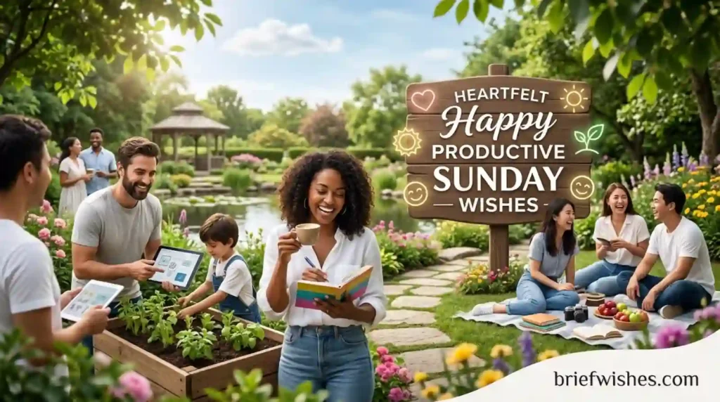 Heartfelt Happy Productive Sunday Wishes