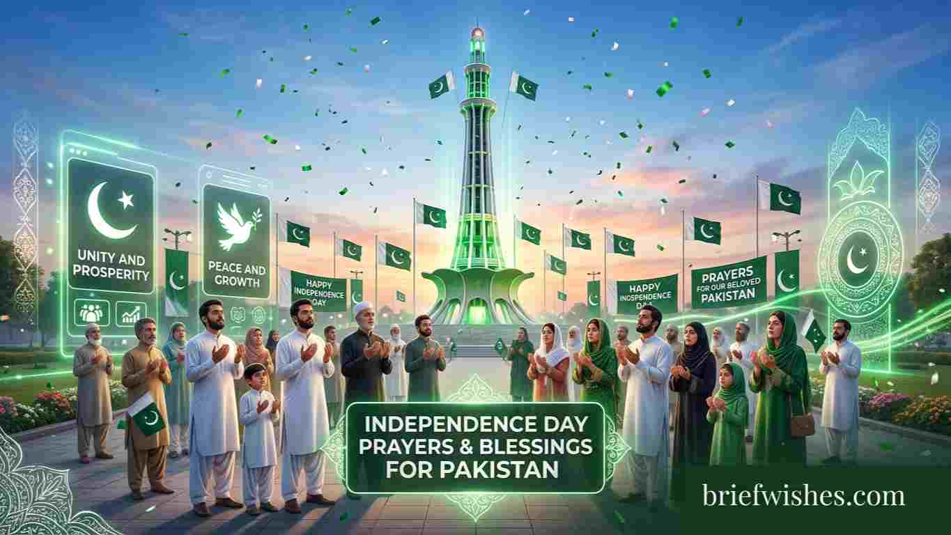 Independence Day Prayers & Blessings for Pakistan
