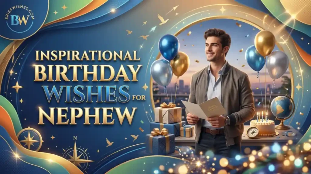 Inspirational Birthday Wishes for Nephew