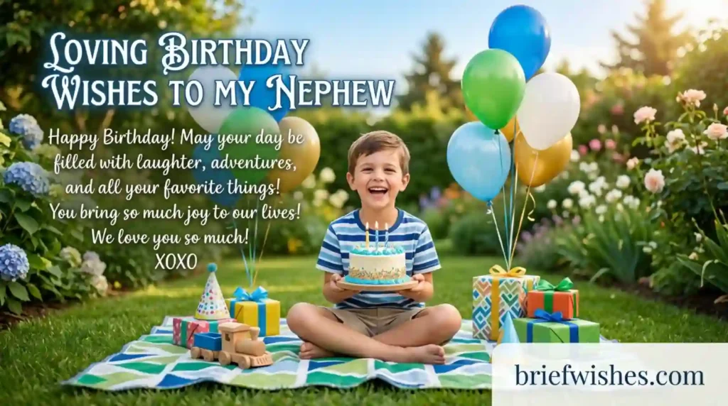 Inspirational Birthday Wishes to My Nephew