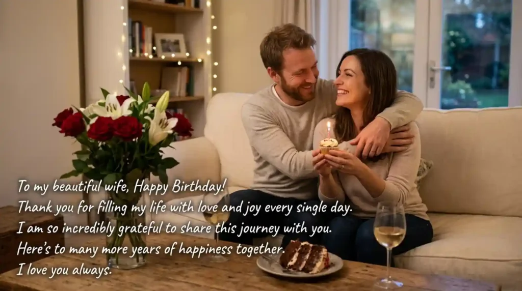 Inspirational Birthday Wishes to Wife from Husband