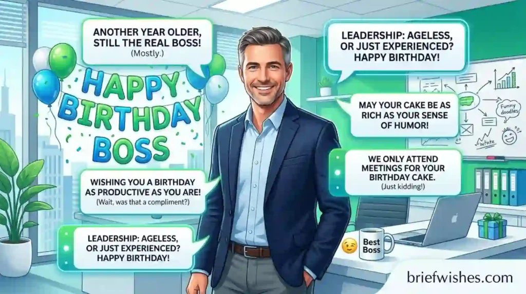 Inspirational Birthday Wishes to Your Boss