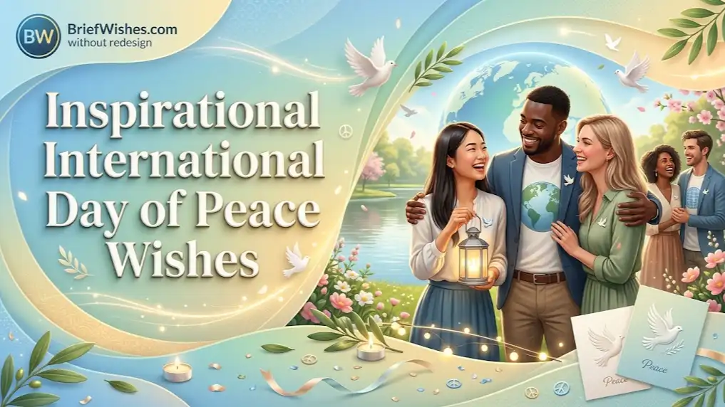 Inspirational International Day of Peace Wishes