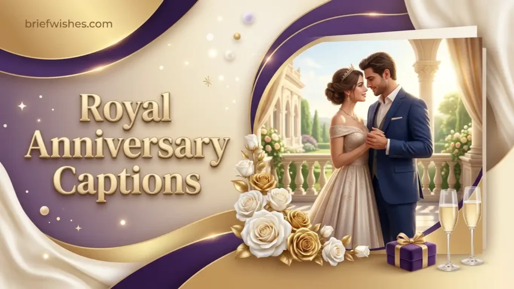 Instagram Captions for Royal Anniversaries