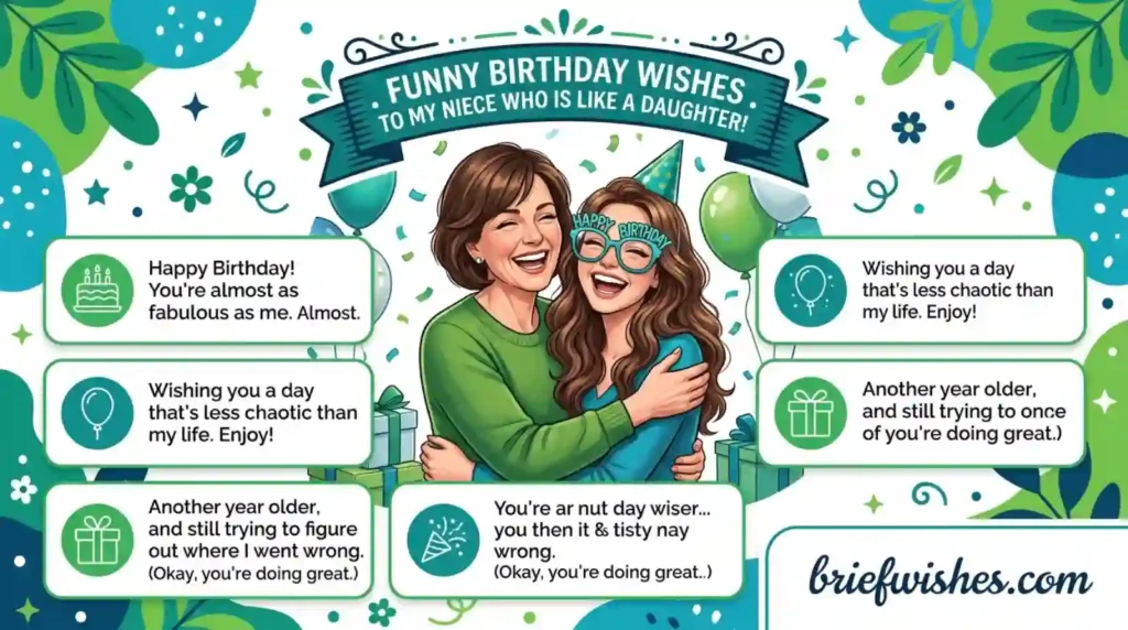 Loving Birthday Wishes to My Niece Who Is Like a Daughter