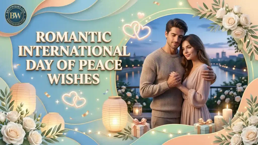 Romantic International Day of Peace Wishes