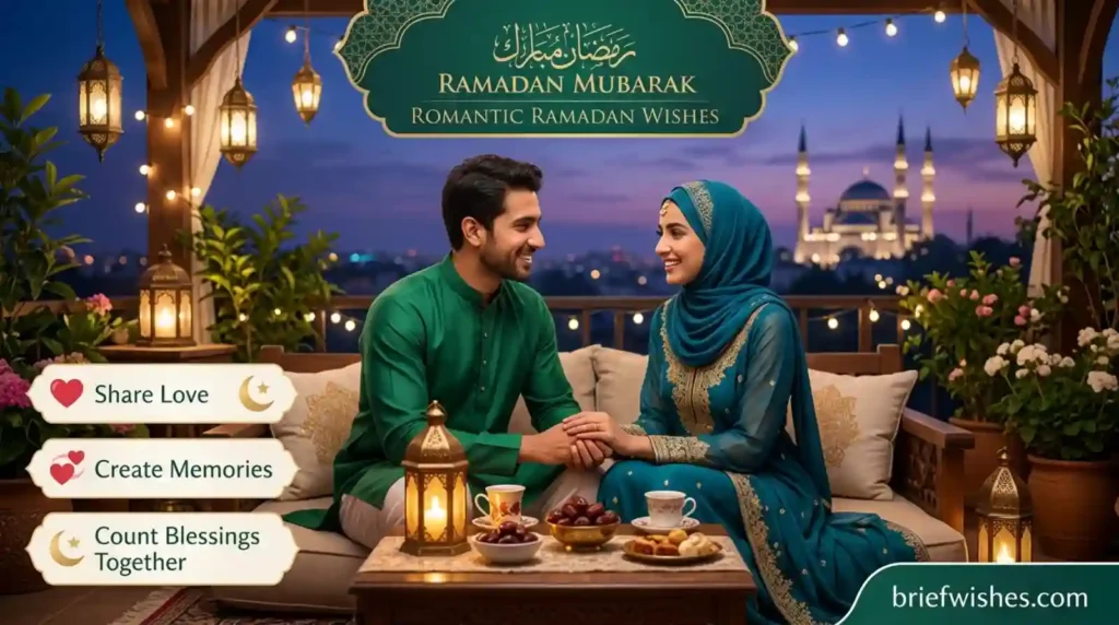 Romantic Ramadan Mubarak Wishes