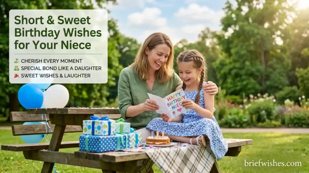  Short & Sweet Birthday Wishes to My Niece Who Is Like a Daughter