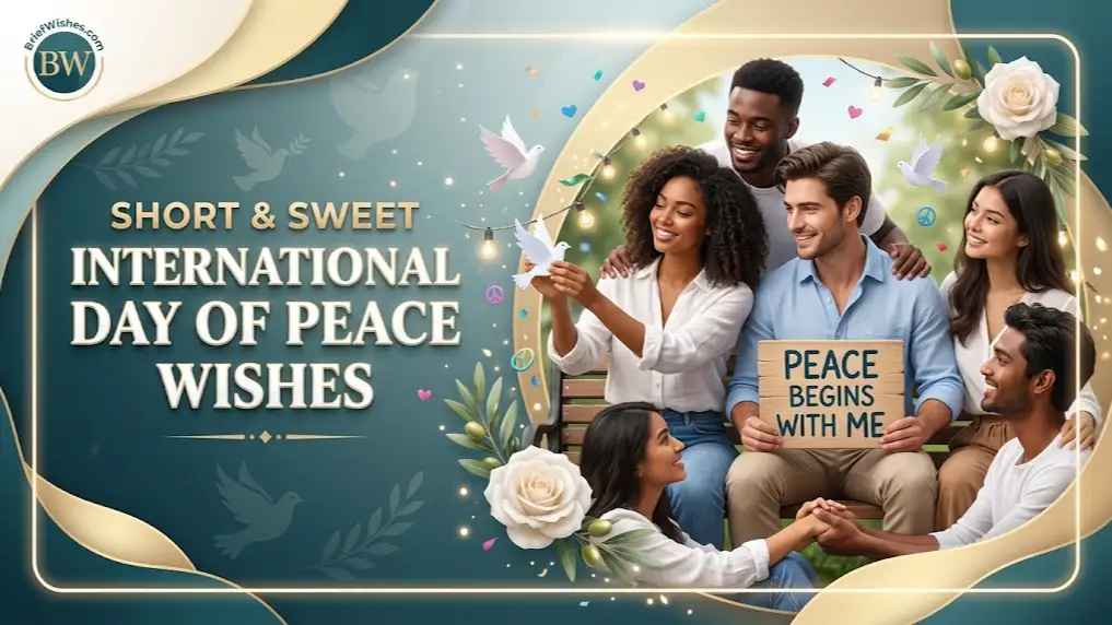 Short & Sweet International Day of Peace Wishes