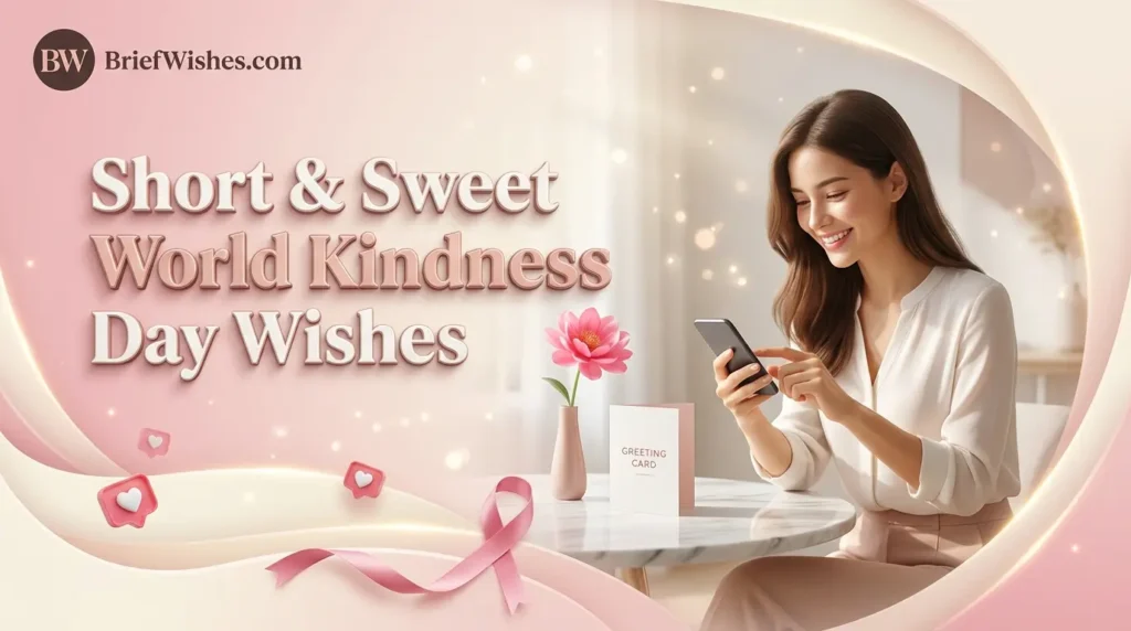 Short & Sweet World Kindness Day Wishes