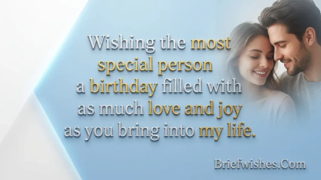 Touching Birthday Wishes for a Young Man
