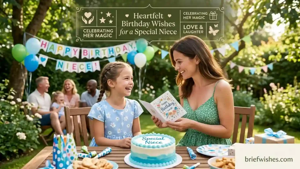Touching Birthday Wishes for Niece