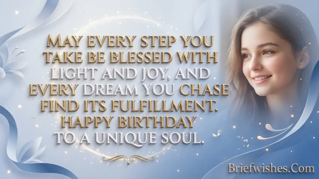 ✨ Unique Blessing Birthday Wishes Girl