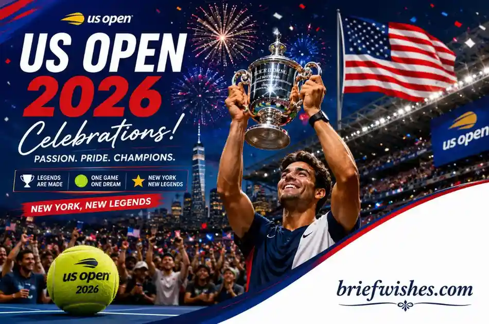 US Open 2026 celebrations