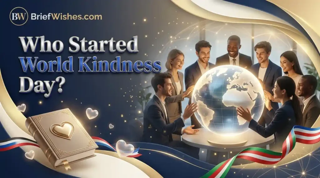Who Started World Kindness Day