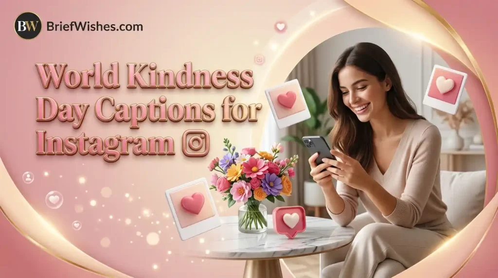 World Kindness Day Wishes for Social Media Captions