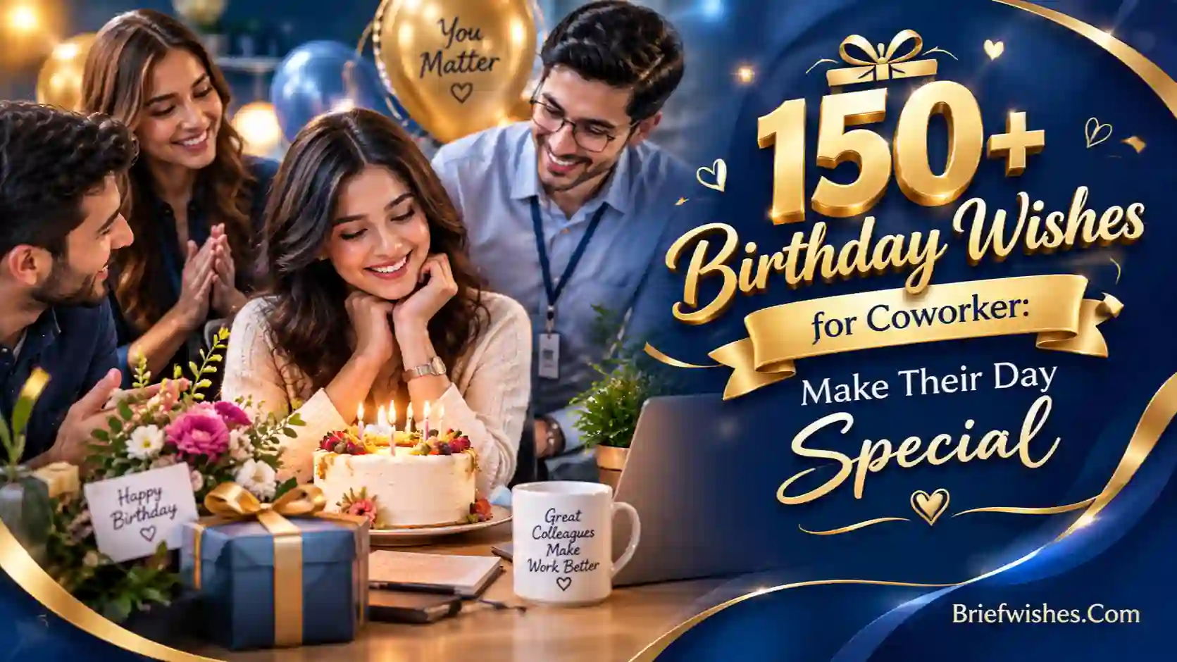 150+ Birthday Wishes for Coworker: Make Their Day Special 