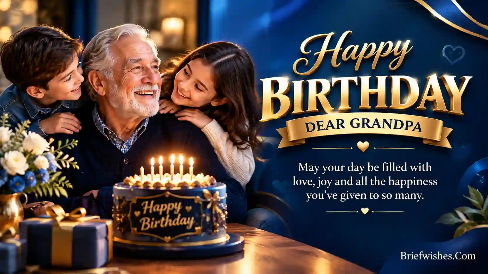 150+ Touching Birthday Wishes for Grandpa