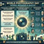 150+ World Photography Day Wishes ๐ธ Heartfelt Messages & Quotes