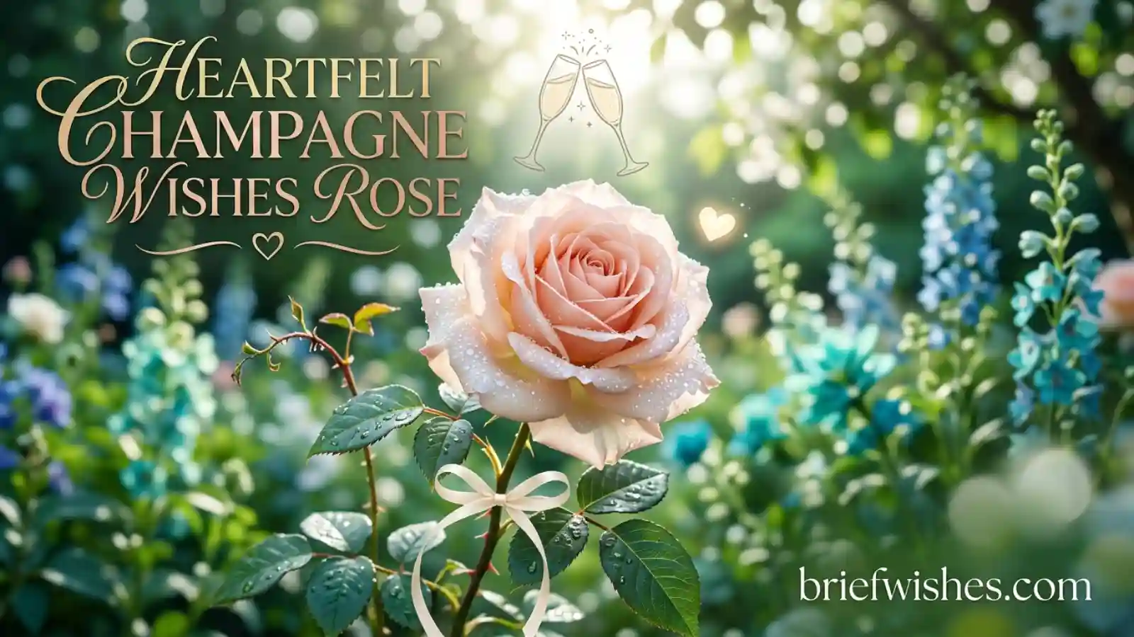 champagne wishes rose