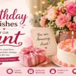 Birthday Wishes for Aunt