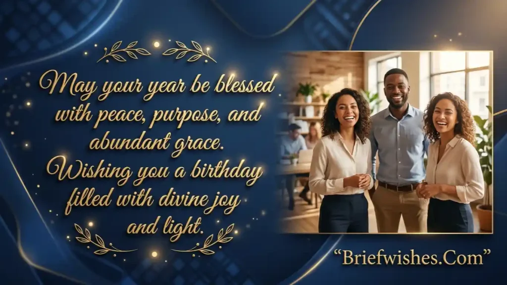 Blessing & Spiritual Birthday Wishes for Coworker 