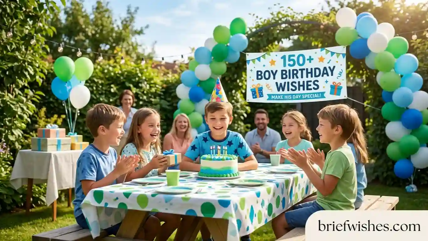 Boy Birthday Wishes