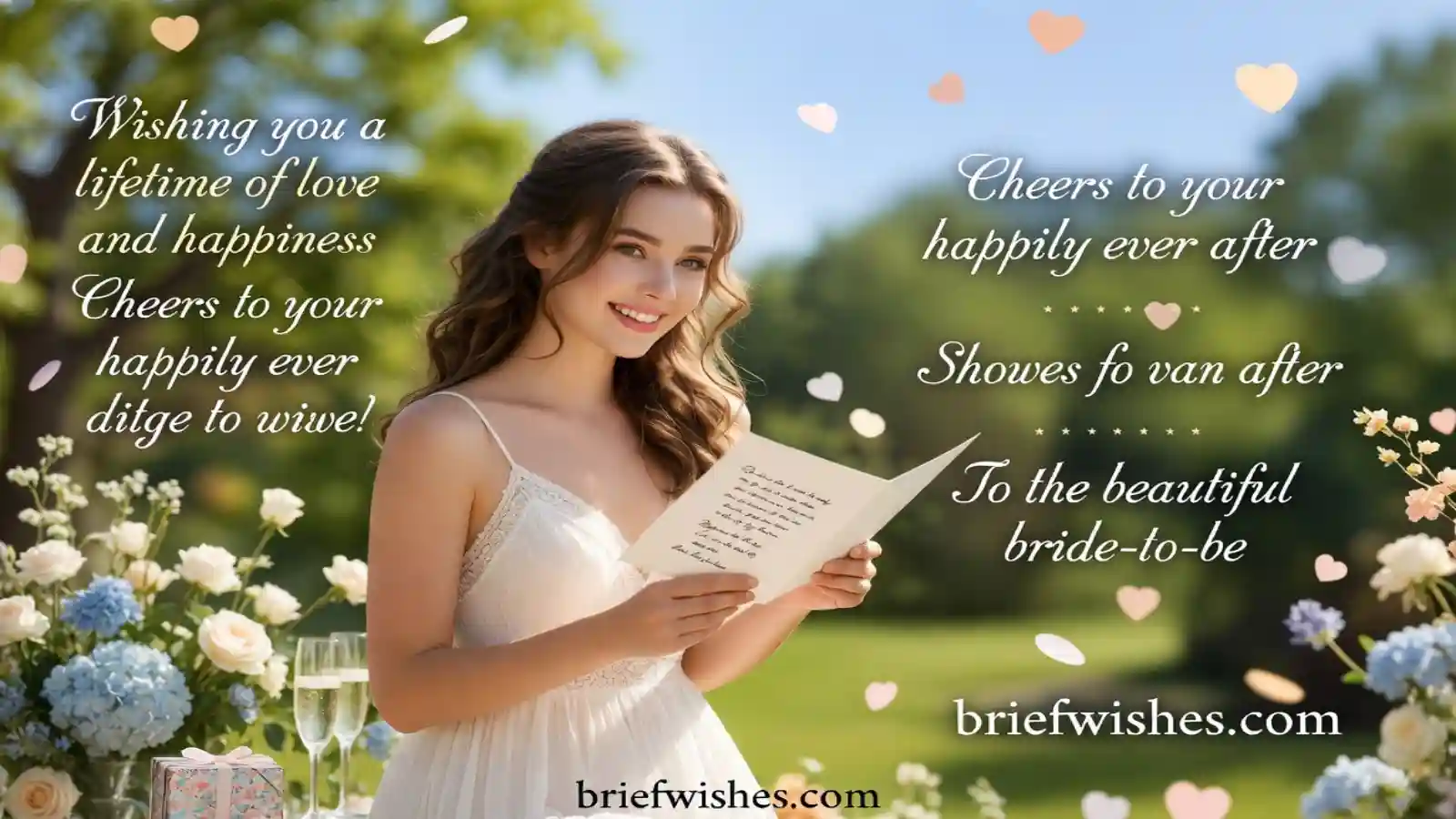 bridal shower wishes for bride