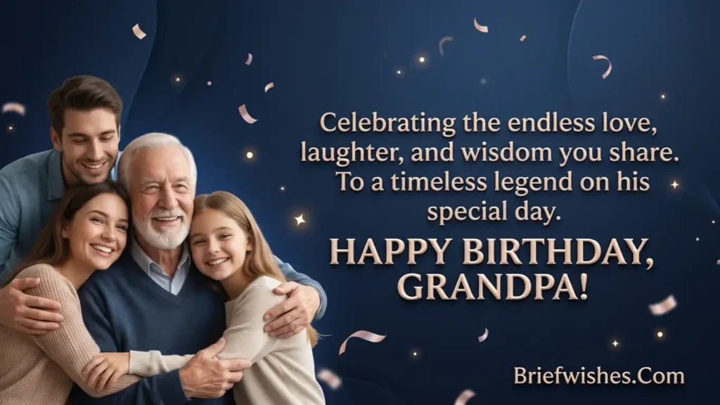 celebration birthday wishes for grandpa 