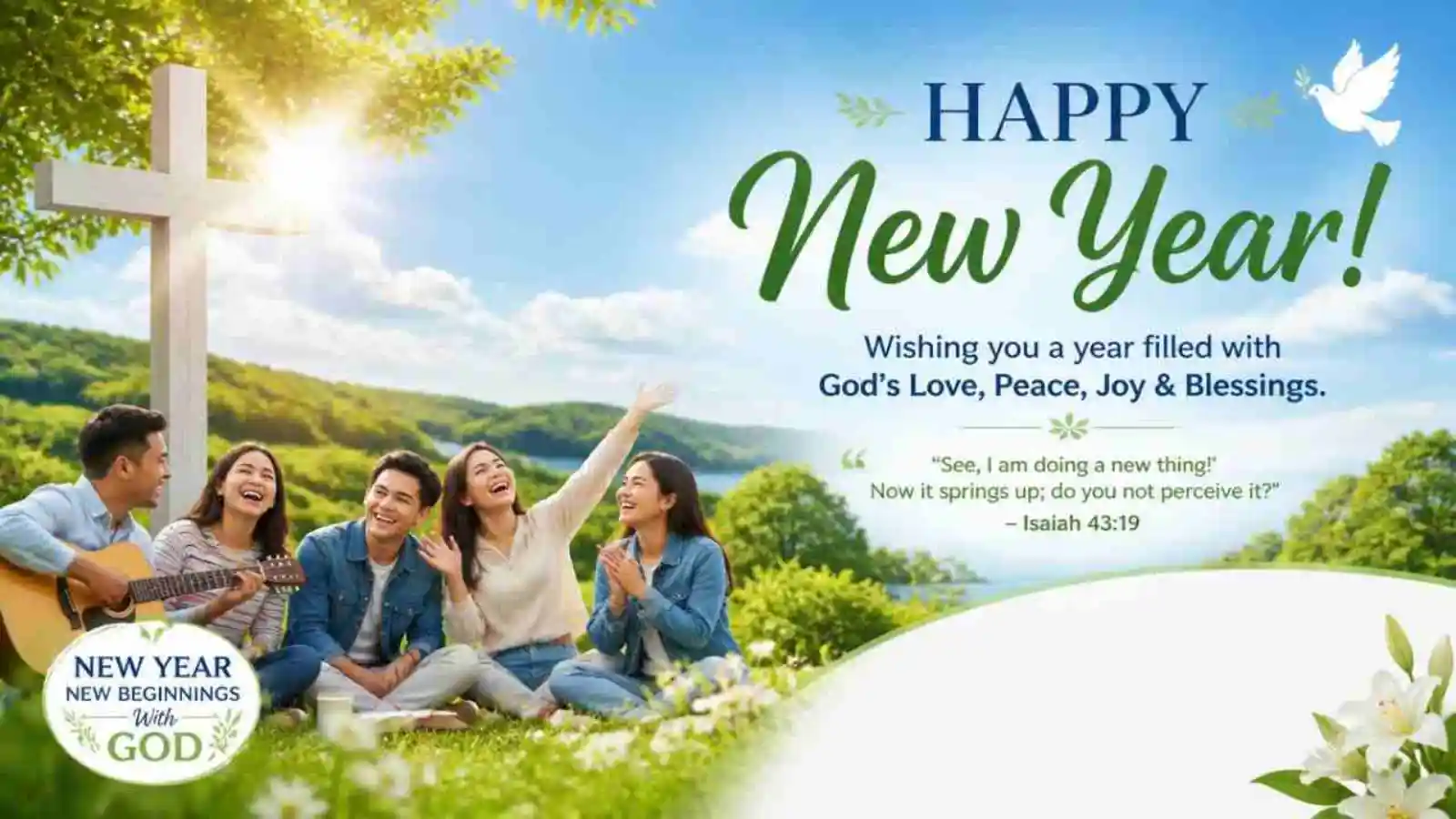 Christian New Year 2027 Wishes